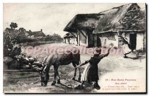 Old Postcard Our Good Peasants Ane Altere