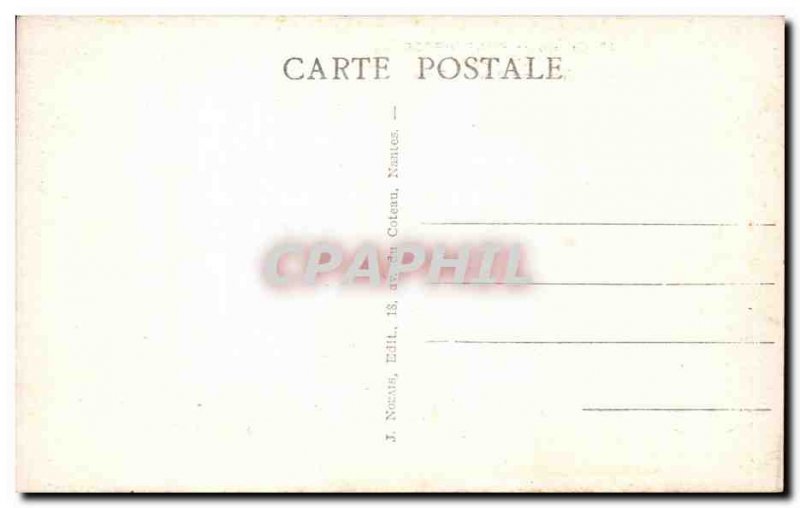 Old Postcard Calvary of Pontchateau Jesus dies on the cross