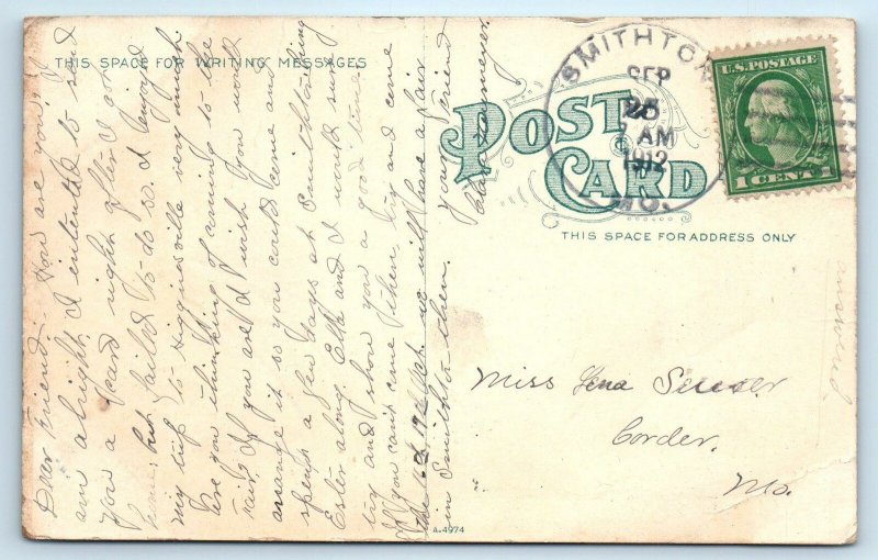 SEDALIA, MO  Grandstands STATE FAIR & HOSPITAL 1912 Pettis County Postcard