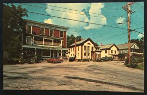 Postcard Unused Vermont Village Square Danby VT LB