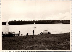 Congo-Kinshasa Lak Kolwezi Vintage RPPC BS24