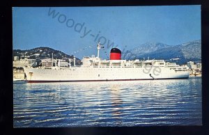 LS2504 - Cunard Liner - Carmania - built 1954 - postcard