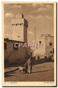 Old Postcard Bizerte Rue Bab Djide