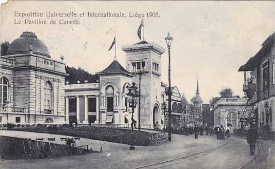 Belgium Liege Expo 1905 Le Pavillon de Canada