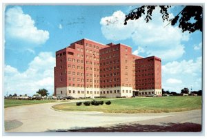 1955 Veterans Administration Hospital Exterior Road Ann Arbor Michigan Postcard