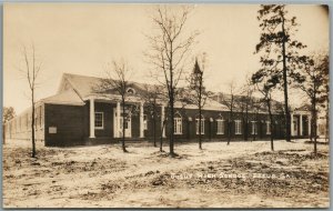 JESUP GA HIGH SCHOOL ANTIQUE REAL PHOTO POSTCARD RPPC