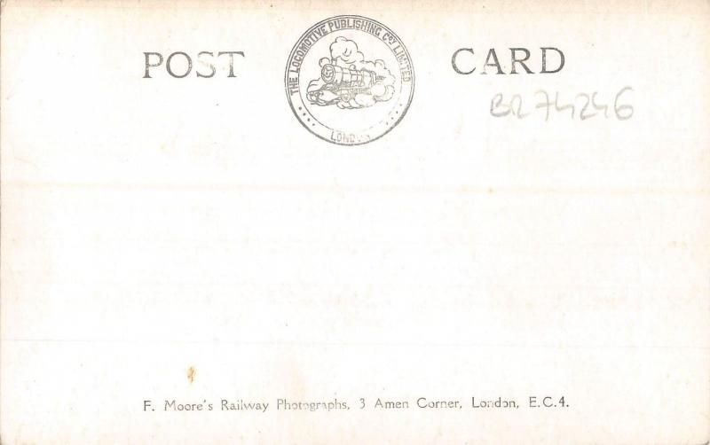 BR74246 train  railway   real photo scotland