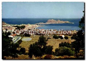 Postcard Modern Ile Rousse Vue Generale