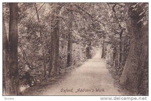 Addison's Walk, Oxford (Oxfordshire), England, UK, 1900-1910s