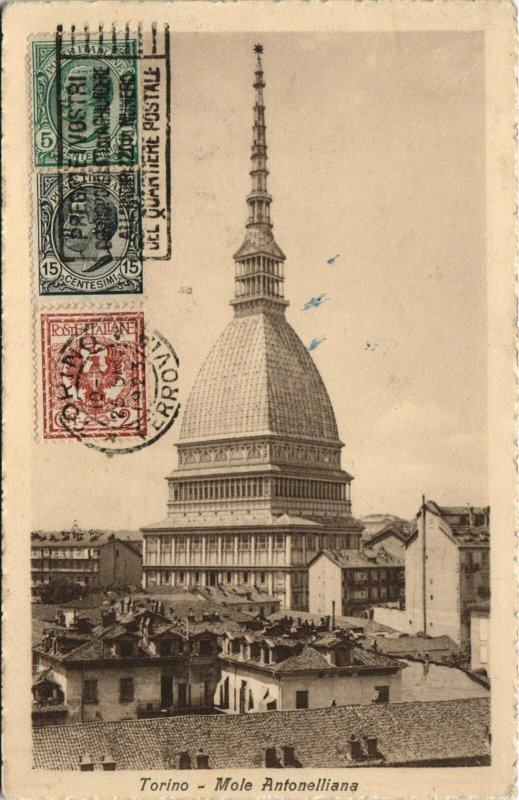 CPA AK Torino Mole Antonelliana ITALY (15176)