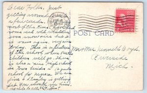 BROOKHAVEN, Mississippi MS ~ ELEMENTARY SCHOOL 1941 Lincoln County Postcard