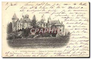 Old Postcard Ruffec Château de Verteuil