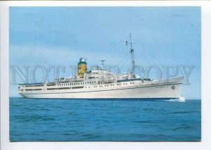 402290 ITALY Caribbean Cruises ship Franca Old RPPC sea post