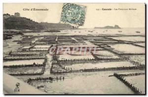 Old Postcard Cancale oysters oyster farming to Parks