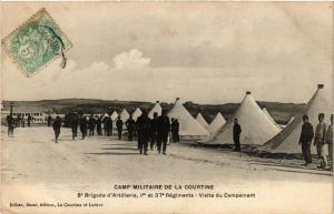 CPA Camp-Militaire de la Courtine 8* Brigade d'Artellerie 1** et 37* (299894)