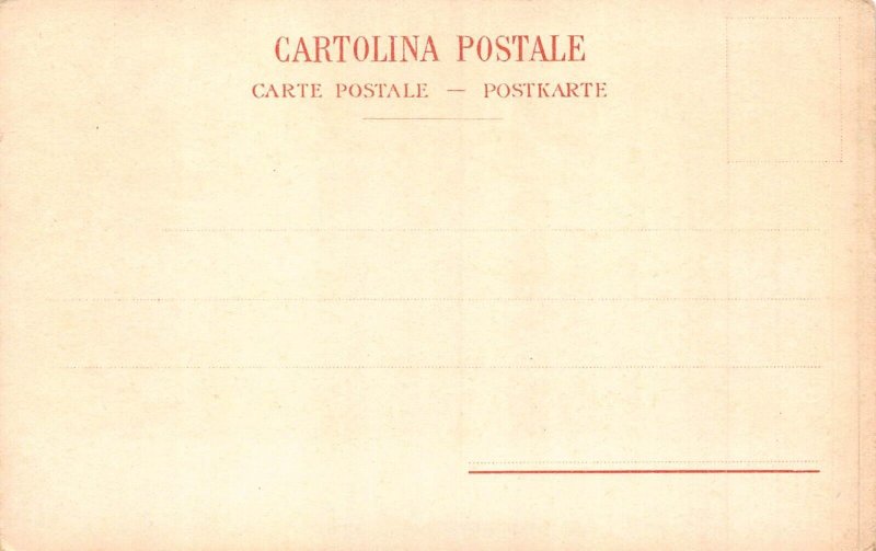 A012 Italy Pompei Teatro tragico e panorama vintage postcard