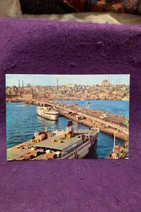 Turkey Istanbul ships and bridge posted