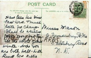 Genealogy Postcard - Mason - Salisbury Road - London - Ref 6428A