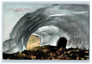 C.1900-07 Ice Cave Paradise Glacier Washington. Postcard P154E
