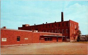 Postcard IA Amana Amana Woolen Mills - Textile Industry 1960s J3