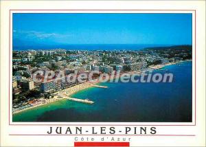 Modern Postcard The French Riviera Juan les Pins General view