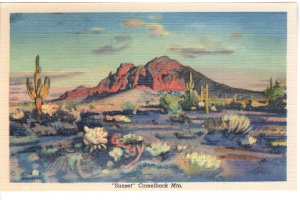 US    PC3170  SUNSET CAMELBACK MOUNTAIN, AZ
