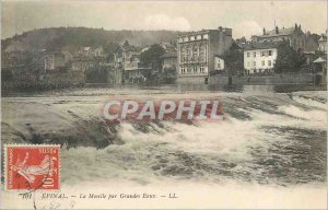 Old Postcard EPINAL-Moselle by Fountains