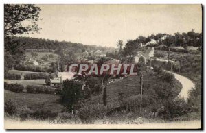 Old Postcard Sourdeval la Barre La Vallee La Bruyere