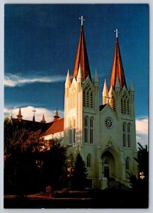 St Patrick’s Roman Catholic Church, Medicine Hat Alberta Canada Postcard, NOS