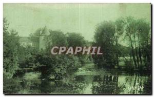 Old Postcard Chateau de la Foret Sur Sevre bati in the rivins d & # 39un Manjor