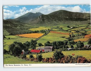 Postcard Mourne Mountains County Down Northern Ireland