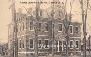 Pember Library & Museum - Granville, New York NY  