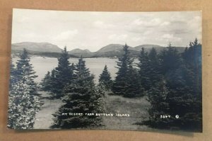 UNUSED PHOTO  POSTCARD - MT. DESERT FROM SUTTOK'S ISLAND , MAINE