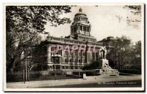 Old Postcard Brussels Palace of Justice