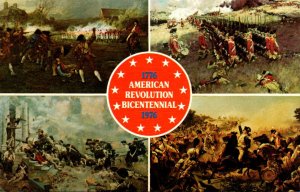 American Revolution Bicentennial 1776-1976 Multi Views The War On Land