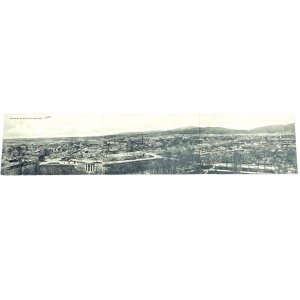 1920 Panorama of Santa Fe New Mexico  Fold-out Postcard