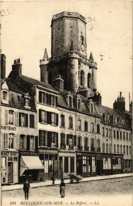 CPA BOULOGNE-sur-MER - Le Beffroi (268283)