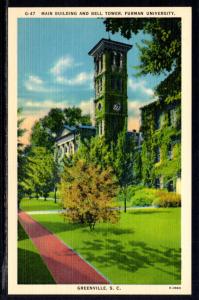 Main Building,Bell Tower,Fiurman University,Greenville,SC
