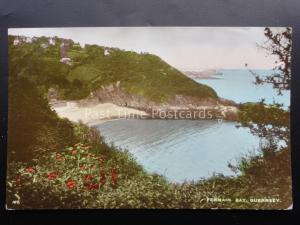 Channel Islands GUERNSEY Fermain Bay c1952