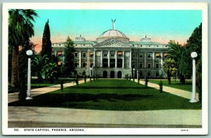State Capitol Building Phoenix AZ Arizona UNP Unused WB Postcard H12