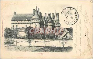 Old Postcard Langeais (map 1900)