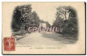Old Postcard Roquefavour The Arrival at Arquier