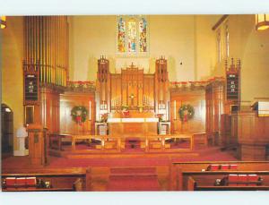 Unused Pre-1980 CHURCH SCENE Brockton Massachusetts MA p3403