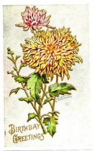 Lounsbury Signed Birthday Greetings - 1909