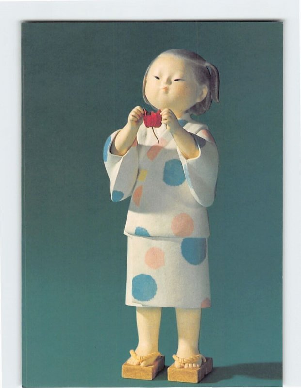 Postcard Artistic Dolls of Japan: Summer, Ningyu, Japan