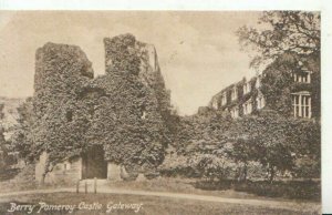 Devon Postcard - Berry Pomeroy Castle Gateway - Ref TZ1341