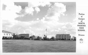 Postcard RPPC Arizona Campus Northern Phoenix High School Frasher 23-2888