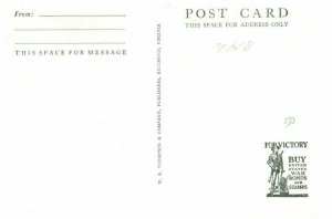 US Army Bombers B18A on line Military Postcard