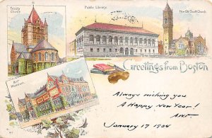 Greetings from Boston Pioneer PU 1904 