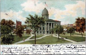 Postcard 1906  IL  Springfield State Capitol - Tuck 2427